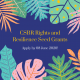CSBR Rights & Resilience Seed Grants: Apply now!